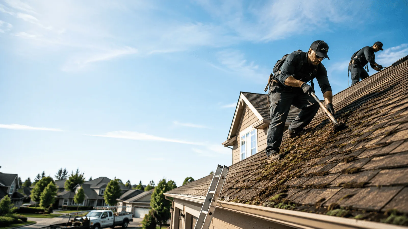 Roof Moss Removal in Cosmopolis, WA near me